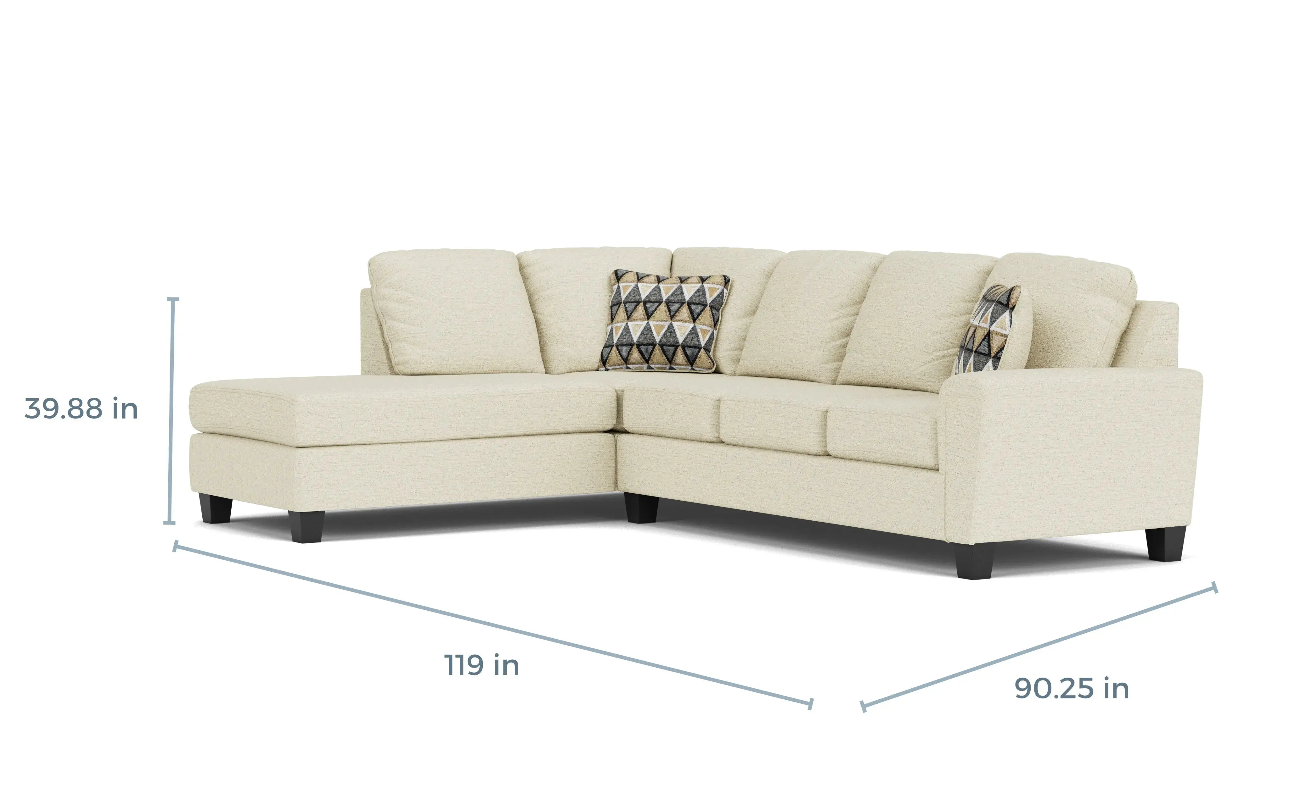 Abinger Sofa Chaise Sectional - Image 23
