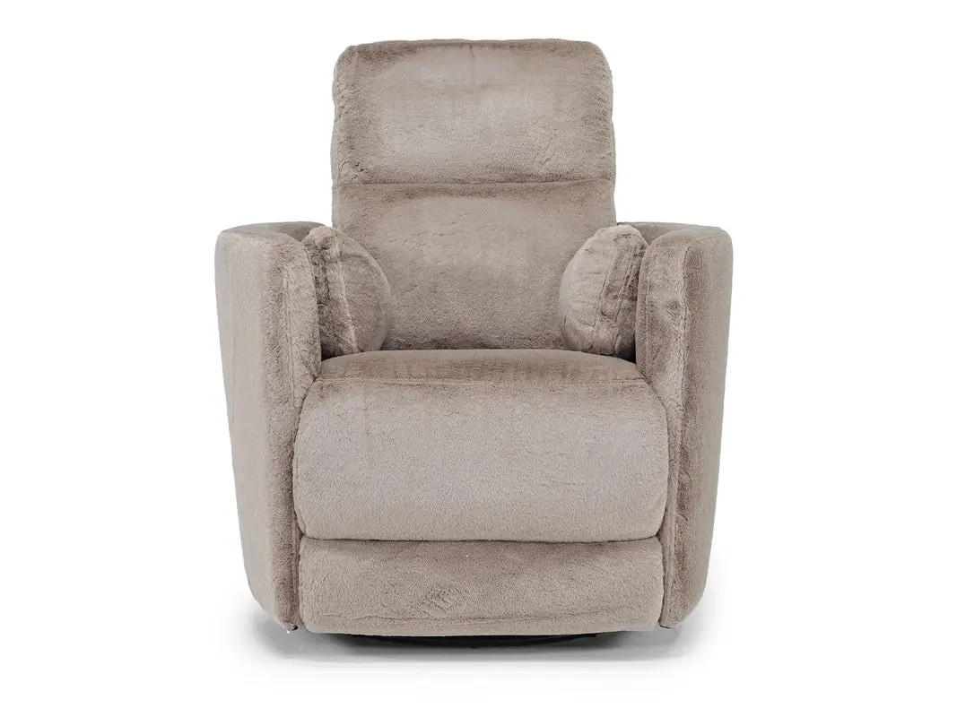 Alpaca Swivel Gliding Recliner - Image 3