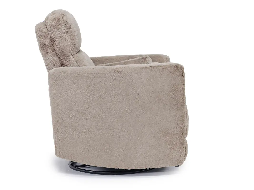 Alpaca Swivel Gliding Recliner - Image 4
