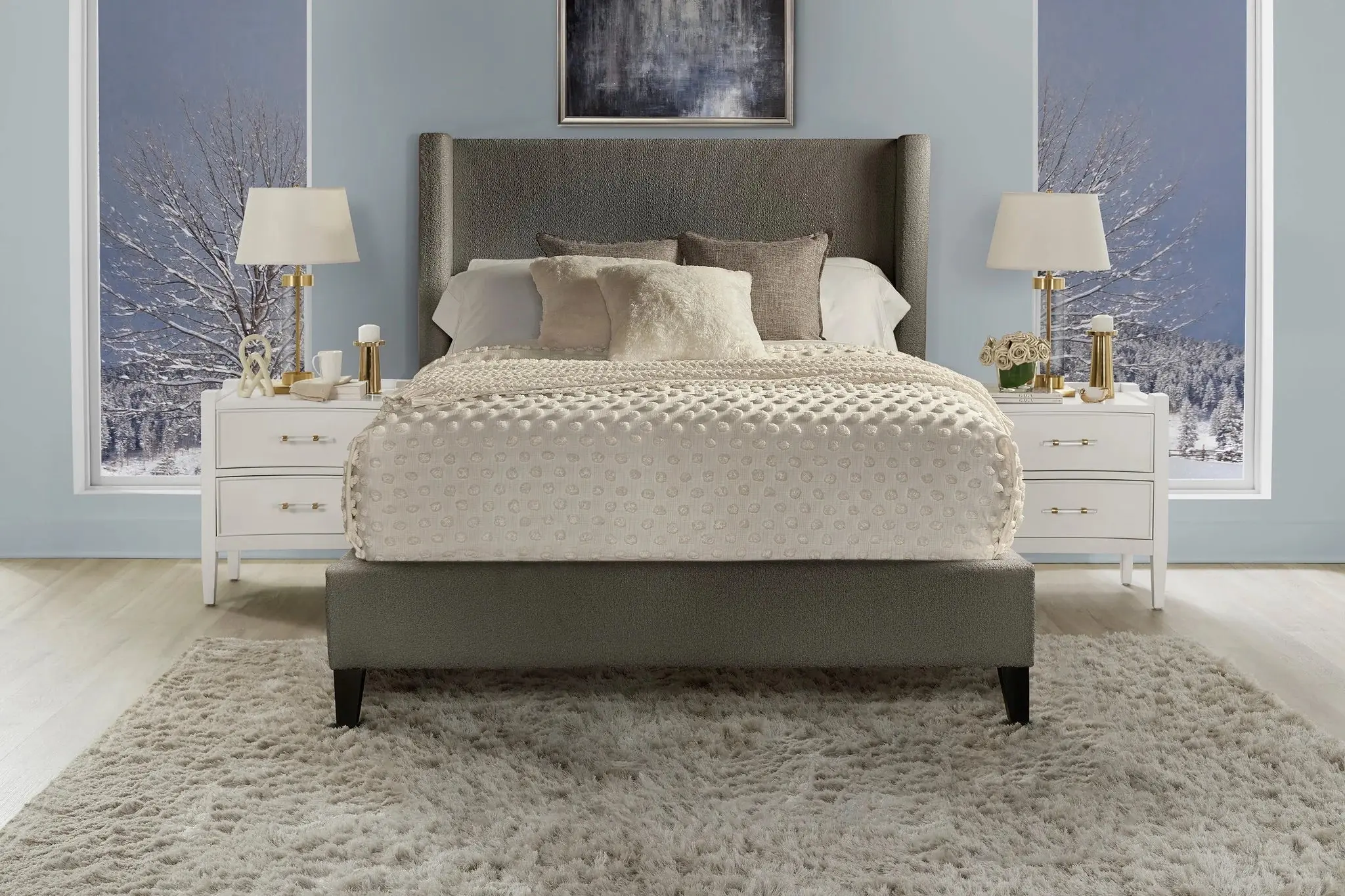 Angel Upholstered Bed - Image 8